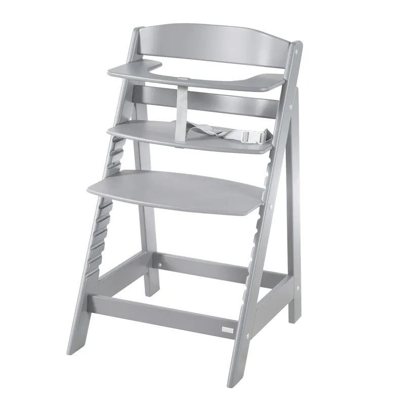 roba Roba Treppenhochstuhl, Set 2in1 Stone gesteppt Born Up 'Luxe' – Produktbild 2 von 3