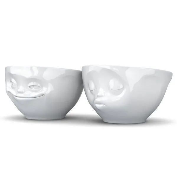 FIFTYEIGHT PRODUCTS FIFTYEIGHT PRODUCTS Schälchen 200ml küss&grins 2er Set – Produktbild 3 von 4