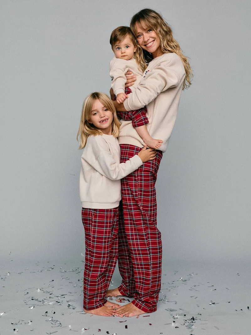 Envie De Fraise Damen Schlafanzug SANTA'S CLUB Family Weihnachts-Capsule ENVIE DE FRAISE, Rot, – Produktbild 1 von 4