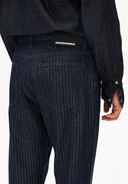 ARMEDANGELS ARMEDANGELS HERRINGBONE Herren Tapered Jeans Bio-Baumwolle, Rinse, – Produktbild 2 von 3