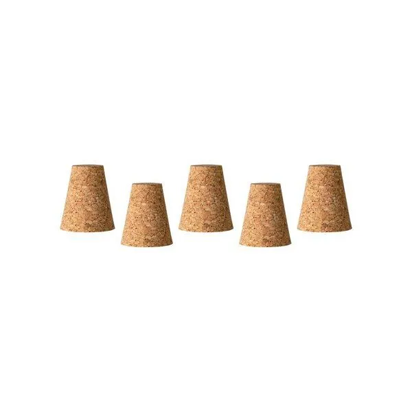 Kork-Deko Kork-Deko Korken für Rosenkugeln | passend für Lauschaer Glas | Ersatz-Korkstopfen für Gartenkugeln 5er-Pack – Produktbild 2 von 5