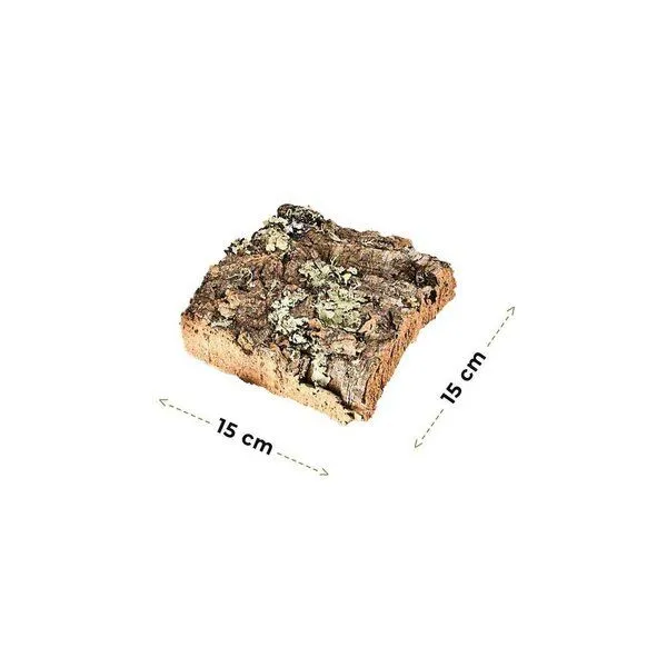 Kork-Deko Kork-Deko Korkrinde: Korkstücke 15 x 15 cm (3 Stück) – Produktbild 2 von 5
