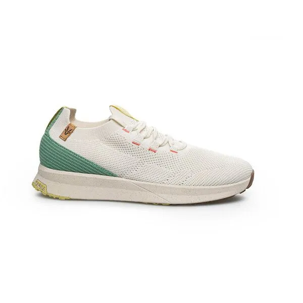 SAOLA SAOLA Vegane Sneakers - leicht, Slip-On, komfortabel - Tsavo 3 W, White green, – Produktbild 1 von 4