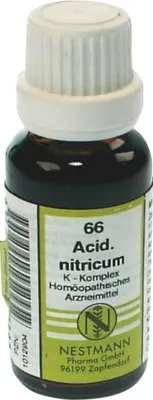 Nestmann Pharma Acidum nitricum K Komplex Nr.66 Dilution 20 ml Dilution – Produktbild 1 von 1