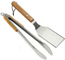 Campingaz Campingaz Grillbesteck Duo aus Edelstahl mit Bambusgriff – Produktbild 1 von 1