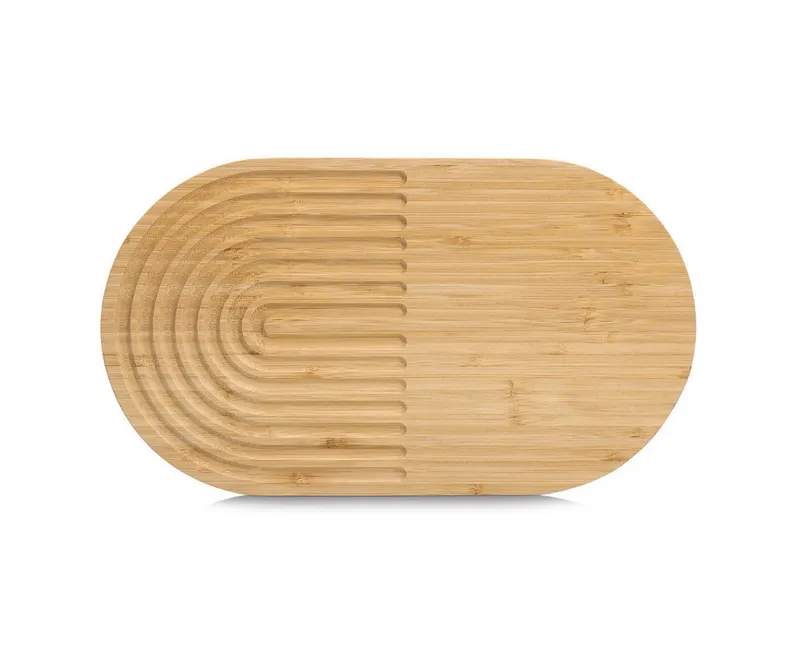 Zeller Present Topfuntersetzer Topfuntersetzer, 2er Set, Bambus, Set, 2-tlg., ca. 35x20x1,5 cm, Beige|braun, – Produktbild 3 von 5