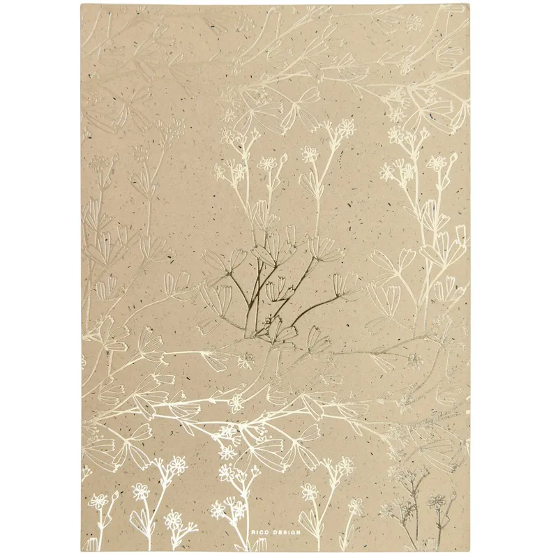 Rico Design Rico Design Notizblock In the Meadow Cappuccino L 50 Blatt – Produktbild 1 von 1