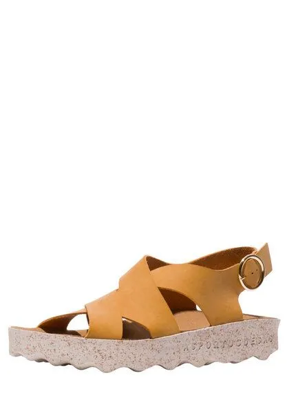 ASPORTUGUESAS ASPORTUGUESAS Damen Sandale Cusk, Camel, – Produktbild 2 von 4