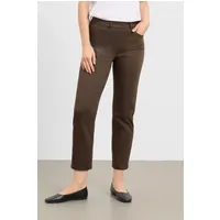 LAURIE LAURIE Damen vegan Hose Hannah Regular Xsl Brown Bloom Print, Braun, – Produktbild 1 von 1