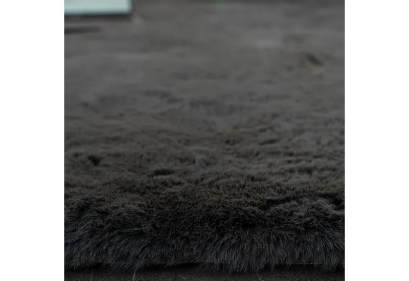 Consilio Concept Fellteppich Teppich Hasenfell Imitat HEAVEN Fell Hochflor rechteckig Höhe: 50 mm, Grau, – Produktbild 7 von 7