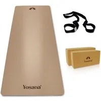 Yosana Yosana Yogamatten Starter Set 4-Teilig, Sandbeige, – Produktbild 1 von 1