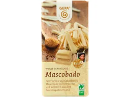 gepa GEPA Weiße Bio-Schokolade "Mascobado", 100 g – Produktbild 1 von 1