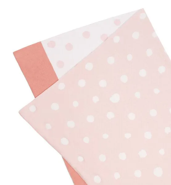 Lässig Lässig Babydecke Lela Light Pink 100 % Bio-Baumwolle 70 x100 cm Neu – Produktbild 2 von 4