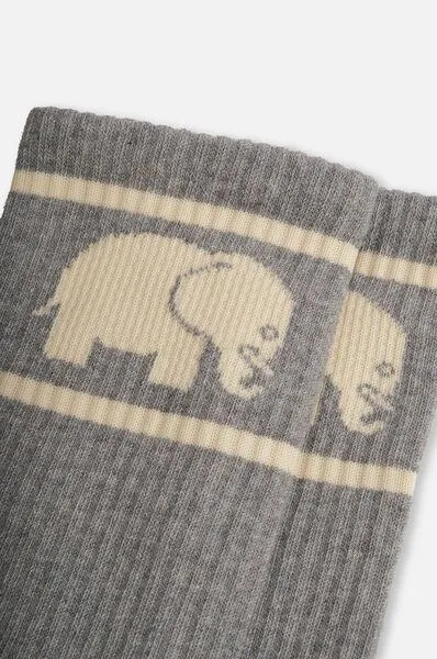 Trendsplant Trendsplant Grey Organic Cotton Athletic Socks, Grau, – Produktbild 3 von 4