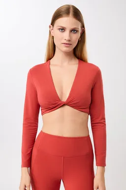 mandala MANDALA Damen vegan Top Support Langarmshirt Siena – Produktbild 1 von 1