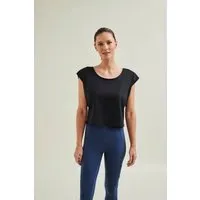 Wellicious Wellicious Cropped Dance Vest, Caviar black, – Produktbild 1 von 1