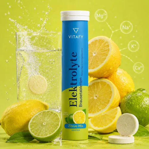 VITAFY VITAFY Elektrolyte - Zitrus-Mix (20 Brausetabletten) – Produktbild 1 von 1