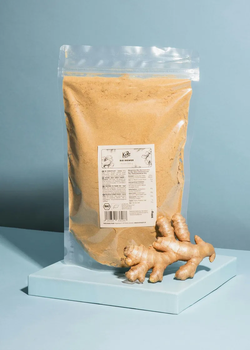 KoRo Bio Ingwer Pulver 500 g – Produktbild 2 von 5