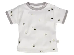 HANS NATUR Baby T-Shirt Bio-Baumwolle Biene grau Gr.62/68 – Produktbild 1 von 1