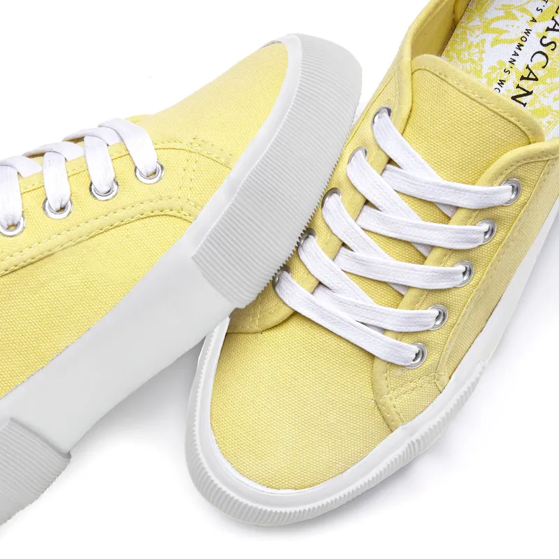 Lascana Sneaker, Gelb, – Produktbild 3 von 3