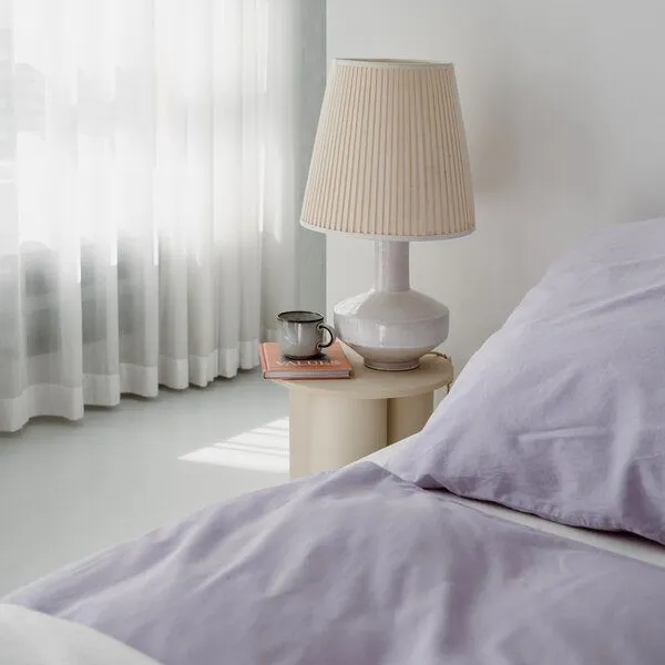 ROOM IN A BOX ROOM IN A BOX Bettdeckenbezug Bio-Baumwolle, Lila, – Produktbild 4 von 4