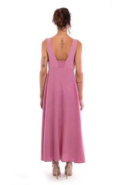 RAVENS VIEW IBIZA RAVENS VIEW IBIZA Damen vegan Kleid Fay Violet – Produktbild 1 von 1