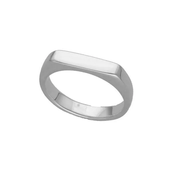 pakilia pakilia Ring "Rectangular para Grabar" #7,5 – Produktbild 3 von 3