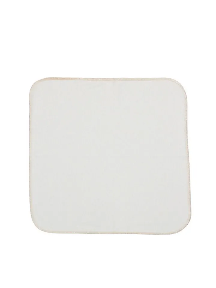 bistyle bistyle Spucktuch Spucktücher für Babys 28x28cm aus Bio-Baumwolle, (Set, 6-tlg., 6er pack), Basic, Beige, – Produktbild 3 von 5