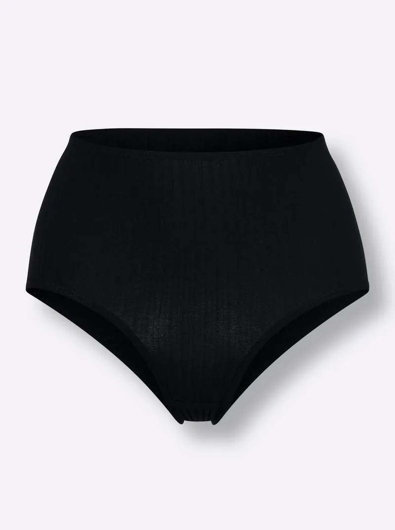 wäschepur Taillenslip schwarz, Schwarz, – Produktbild 2 von 2