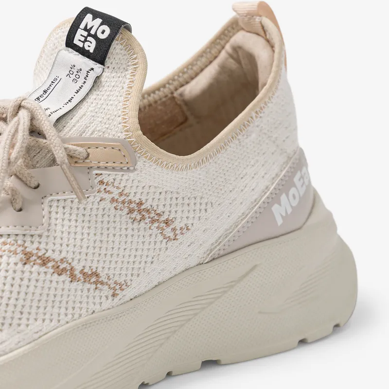 MoEa MoEa Herren vegan Sneaker Gen6 Volles Beige, Beige, – Produktbild 2 von 2