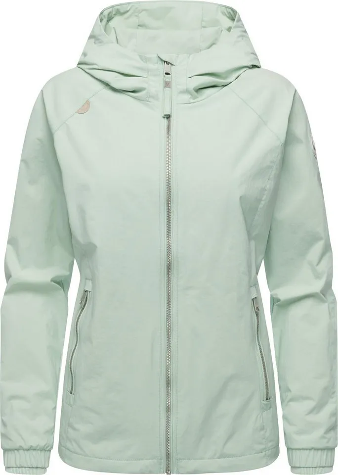 ragwear ragwear Funktionsjacke Dizzea Wasserdichte und atmungsaktive Übergangsjacke, Grün, – Produktbild 2 von 5