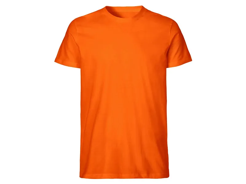 Neutral Neutral® Unisex T-Shirt Fitted Körpernah von Neutral Bio Baumwolle, Orange, – Produktbild 1 von 5