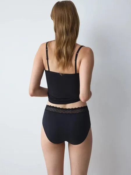 Triumph Triumph Midi-Slips 2er-Pack | Feel of Modal | weich, Schwarz, – Produktbild 3 von 4