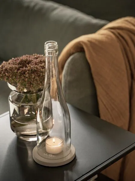 MaBe MaBe WINDLICHT schlank & rank - wunderbar als Tischdeko, Transparent, – Produktbild 1 von 4