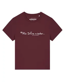 watapparel watapparel T-Shirt Frauen Alle Jahre wieder – Produktbild 1 von 1