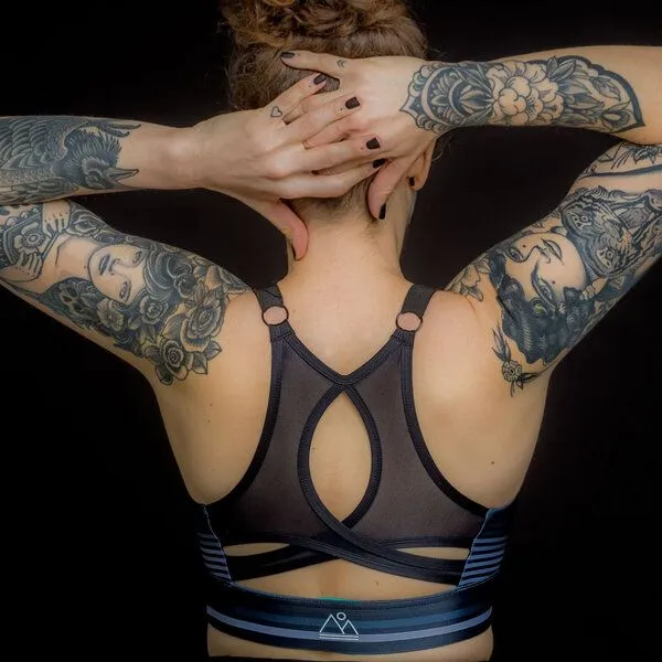 nice to meet me nice to meet me Athletic Bra, Jungle passion, – Produktbild 2 von 4