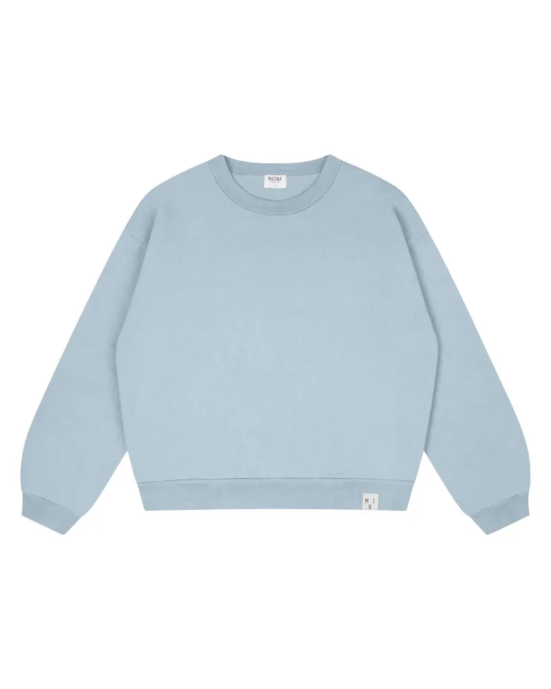 MATONA MATONA Damen vegan Sweatshirt Hellblau-Nebel, Hellblau, – Produktbild 1 von 2