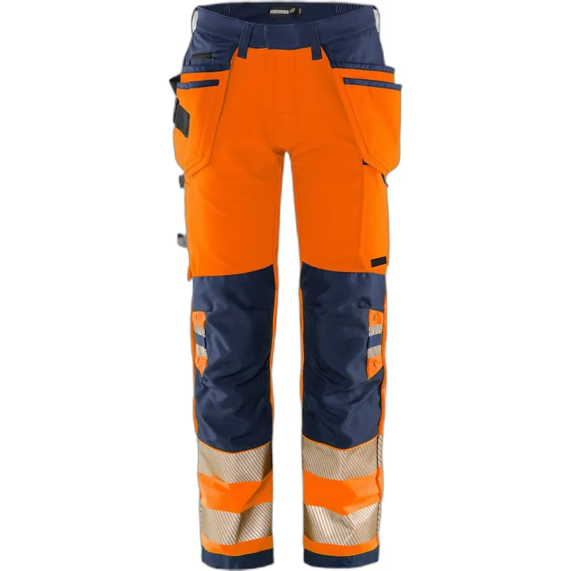 Fristads Sichtbare Arbeits Hose Klasse 2 Fristads Outdoor 2644 GSTP, Orange, – Produktbild 1 von 2