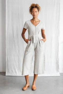 Jyoti - Fair Works Jyoti - Fair Works Baumwoll Jumpsuit Amrita – Produktbild 1 von 1