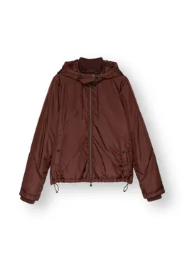 THOKKTHOKK ThokkThokk Damen vegan Kurze Jacke Mahagoni – Produktbild 1 von 1