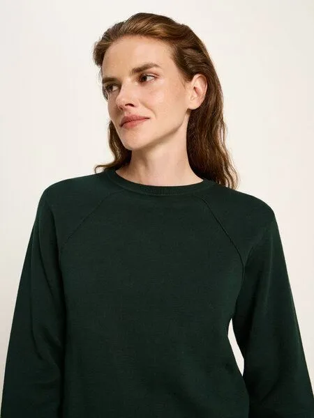 LANIUS LANIUS Pullover in Punto Milano, Forest, – Produktbild 3 von 4