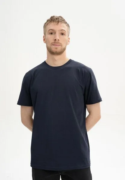 MELA MELA T-Shirt Style SADHIL aus 100% Bio-Baumwolle, Navy, – Produktbild 1 von 4