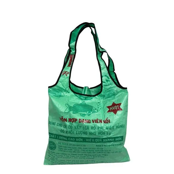 Beadbags Beadbags Einkaufstasche Ri43 recycelter Reissack, Hellgrün, – Produktbild 1 von 2