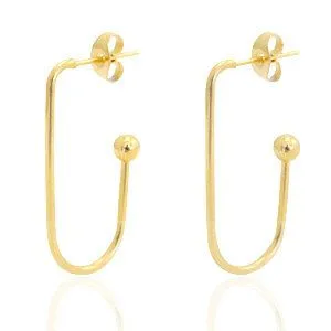 ELEKTROPULLI Creolen in 29mm von Elektropulli, Gold, – Produktbild 2 von 4
