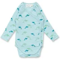Sense Organics Sense Organics Baby Wickelbody, Modell YGON, Kleiner delphin-druck blau, – Produktbild 1 von 1