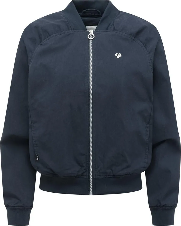 ragwear ragwear Bomberjacke Yotimo Lässige Damen Blousonjacke oversized, Blau, – Produktbild 2 von 4