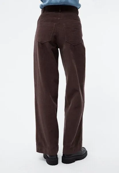 Givn Berlin Givn Berlin Hose Elena, Coffee brown cord, – Produktbild 2 von 4