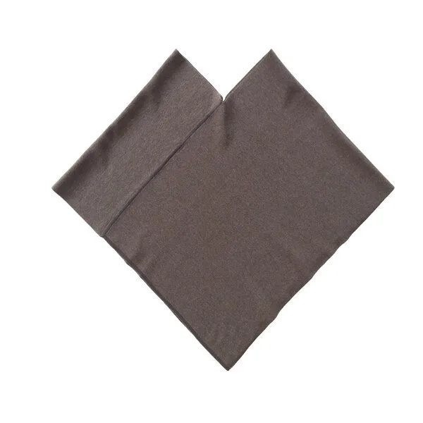 austriandesign.at austriandesign.at DreieckPoncho reversibel dünn aus extrafeiner Merinowolle, Braun/blaubraun, – Produktbild 3 von 4