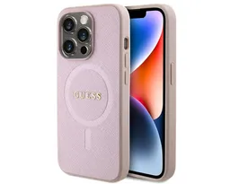 Guess Guess Saffiano MagSafe Back Cover für das Apple iPhone 15 Pro – Produktbild 1 von 1