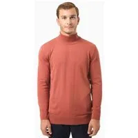 ORGANICATION ORGANICATION Rollkragenpullover aus Bio-Baumwolle, Cinnamon, – Produktbild 1 von 1